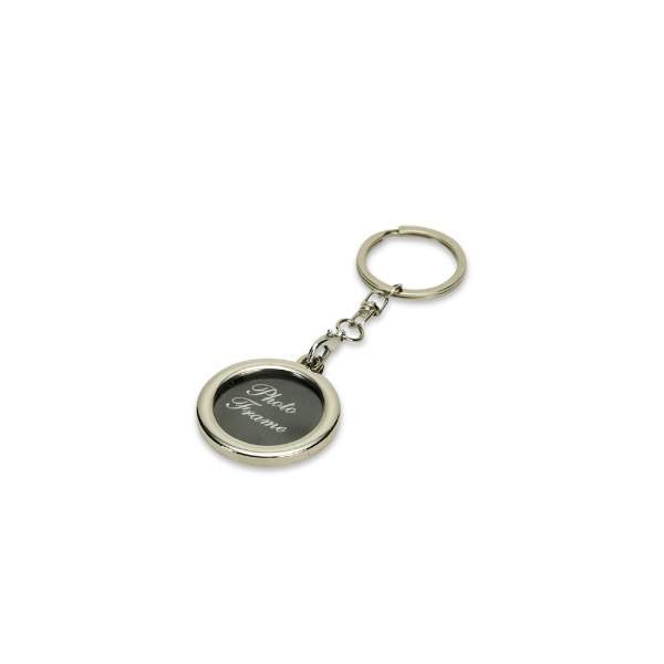 Chaveiro Porta Foto Inox Personalizado