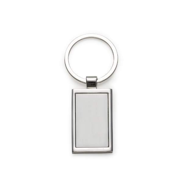 Chaveiro de Metal Retangular Personalizado