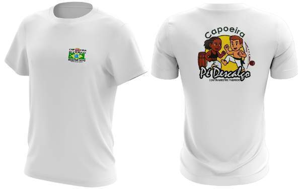 Camiseta Capoeira Mestre Fabrício