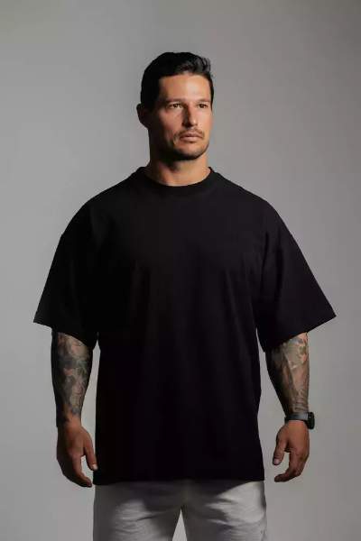 Camiseta Oversized Preta