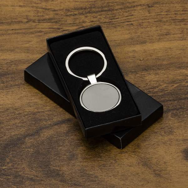 Chaveiro de Metal Redondo Personalizado