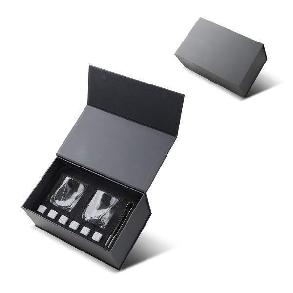 Kit 2 Copos Whisky + Pegador Personalizado