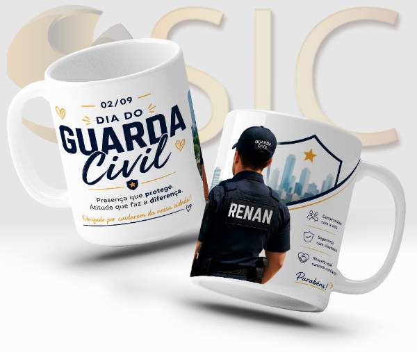 Caneca Dia do Guarda Civil