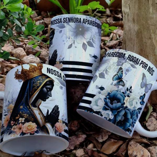 Caneca de Porcelana Nossa Senhora Aparecida