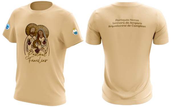 Camiseta Algodão Pastoral Familiar