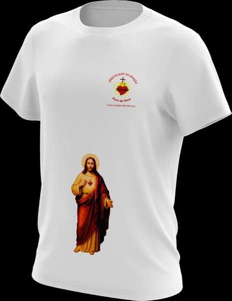Camiseta Poliéster Apostolado da Oração